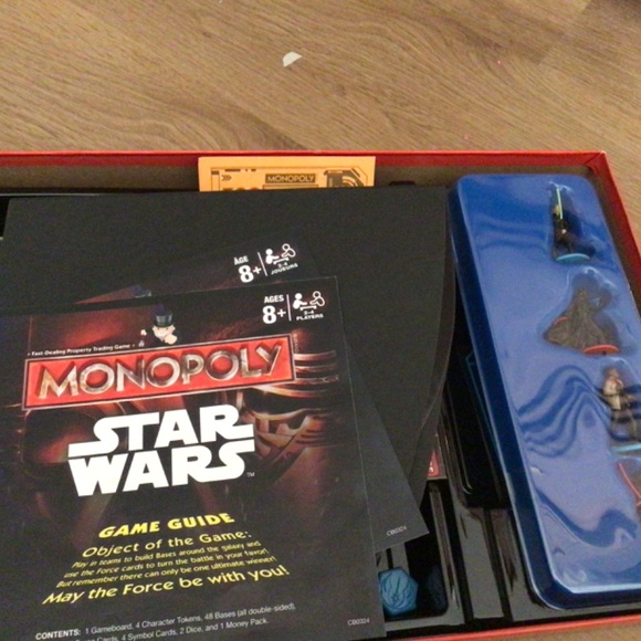 Star Wars Monopoly Board Game - Picture 3 of 4